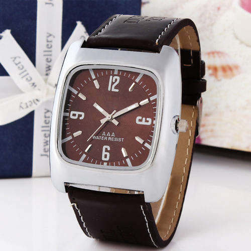 Mens Elegant  DIESEL TIME  Leather Band Watch